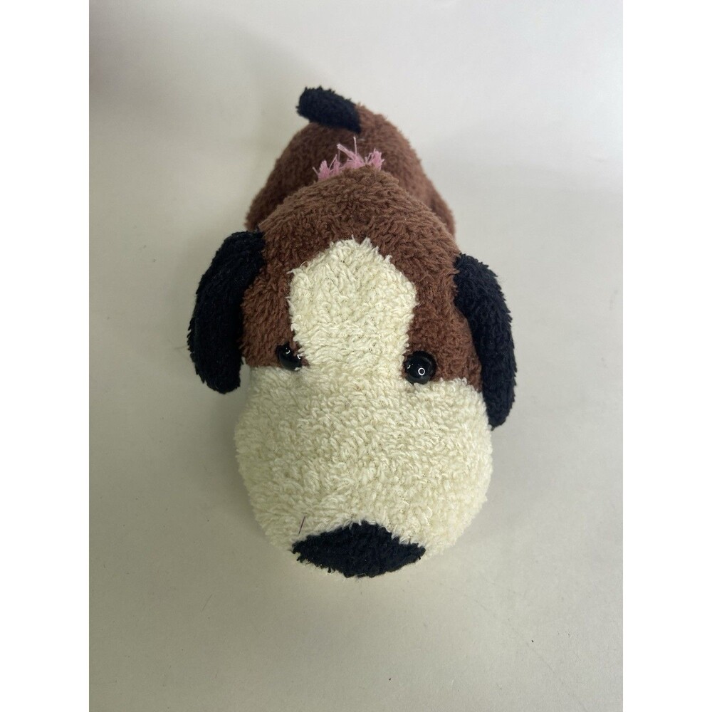 Greenbrier Brown Puppy Dog Plush Stuffed Animal Toy 7in
